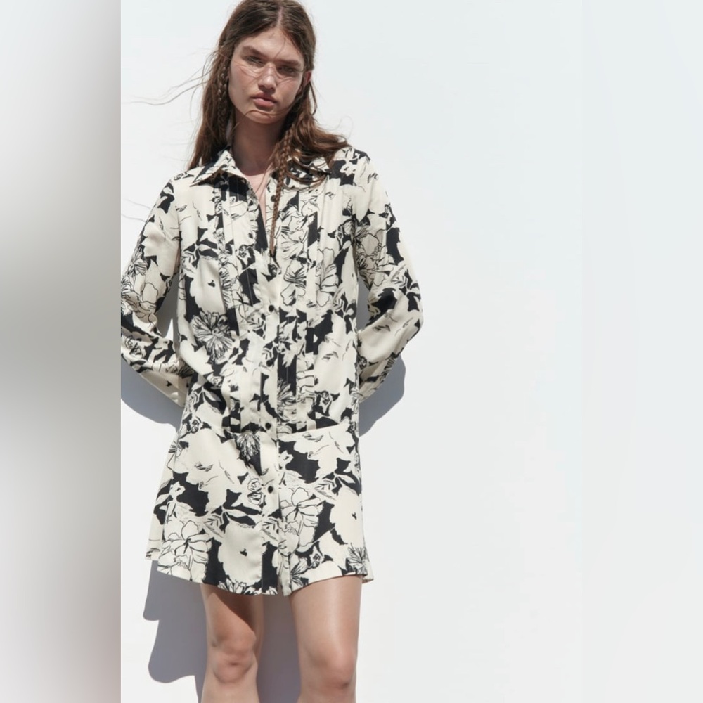 NWT Zara shirt dress